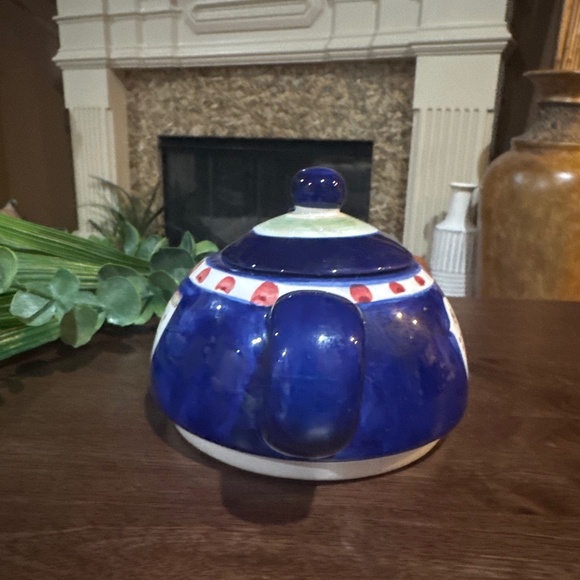 Solimene Vietri Italy Campagna style teapot. - Picture 5 of 9